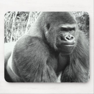 Gorilla in zwart-wit muismat