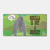 Gorilla is geen aap bureaumat (Voorkant)