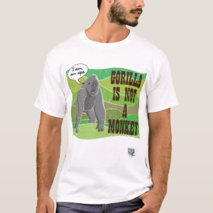 Gorilla is geen aap t-shirt