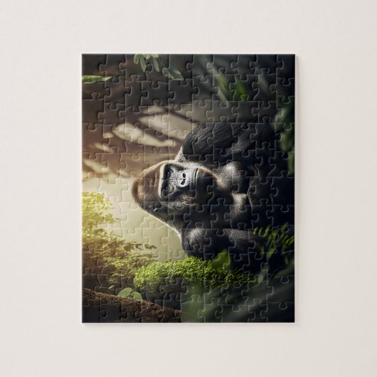 Gorilla Jigsaw Puzzle - Jungle (Vertical)