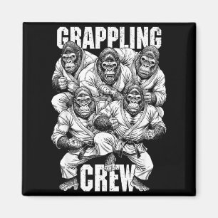 Gorilla Jiu Jitsu Ju Jutsu MMA BJJ Grappelen Grapp Magneet