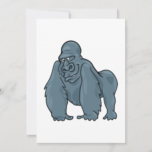 Gorilla Kaart (Voorkant)
