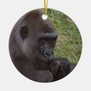Gorilla Keramisch Ornament