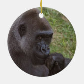 Gorilla Keramisch Ornament (Achterkant)