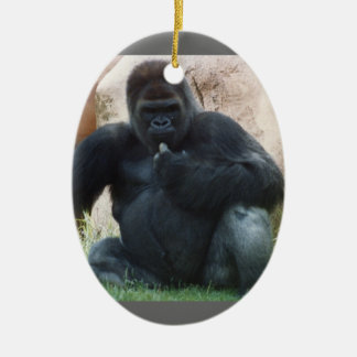 Gorilla Keramisch Ornament