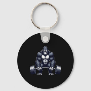 Gorilla Krachttraining Fitness Gym Training Lichaa Sleutelhanger