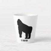 Gorilla Latte Mug (Devant)
