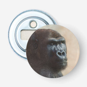 Gorilla Lope Close-up Button Flesopener