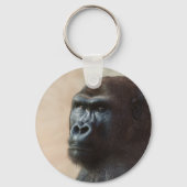 Gorilla Lope Close-up Sleutelhanger (Achterkant)
