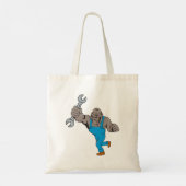Gorilla Mechanic Tote Bag (Achterkant)