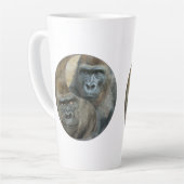Gorilla Mère et son fils Café Mug (Angle gauche)