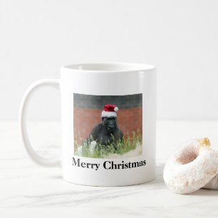 Gorilla met Kerstmis Koffiemok