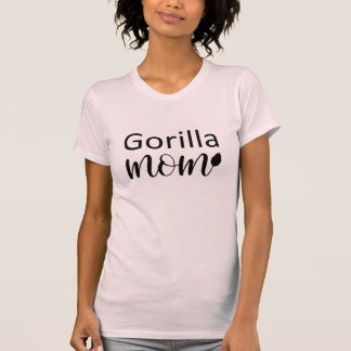 Gorilla Moeder cool en grappig Moeder verjaardagsc T-shirt
