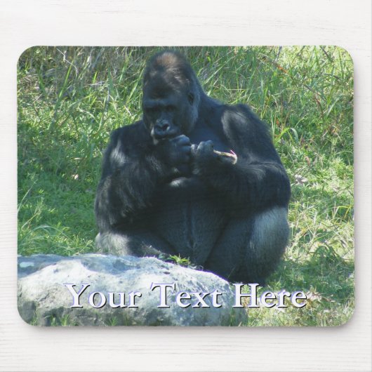 Gorilla Mousepad Muismat (Voorkant)