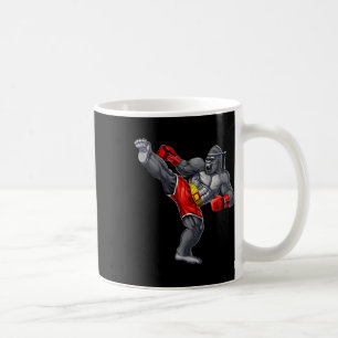 Gorilla Muay Thai Boksen Karate Kickboksen Martial Koffiemok