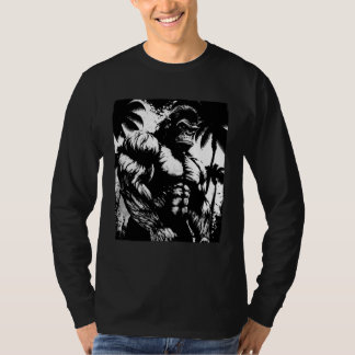 Gorilla Muscles Bodybuilding Gym Beast Workout MMA T-shirt