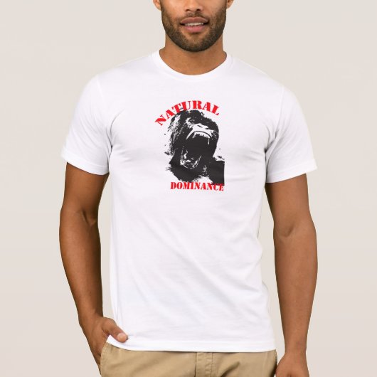 Gorilla Natural Dominance T-shirt (Voorkant)