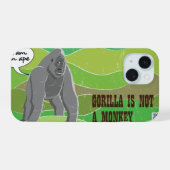 Gorilla n'est pas un singe (Verso Horizontal)