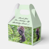 Gorilla Party Favor Box Bedankdoosjes (Voorkant Zijde)
