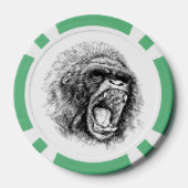 Gorilla Poker Chips (Achterkant)