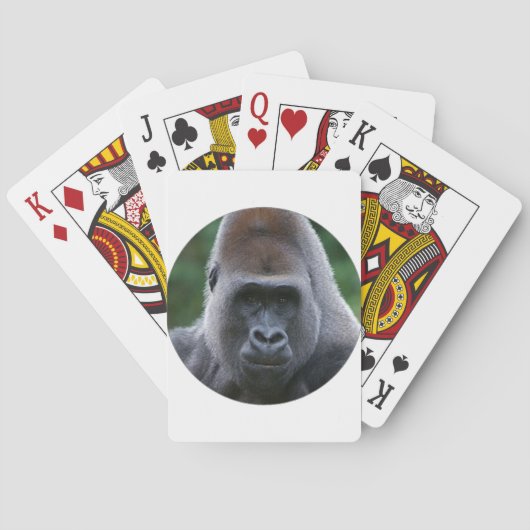 "Gorilla" Pokerkaarten (Achterkant)