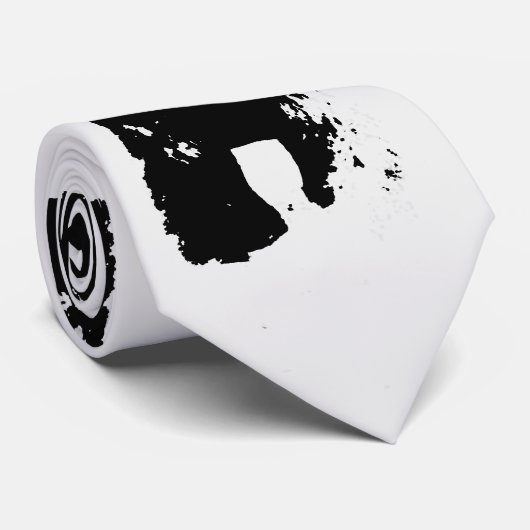 Gorilla Pop Art Aangepaste Stropdassen (Opgerold)