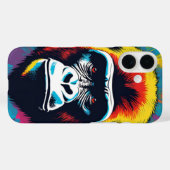 Gorilla Pop Art Cartoon Tekening Case-Mate iPhone Case (Achterkant (horizontaal))