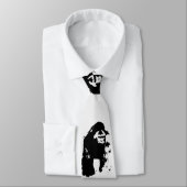 Gorilla Pop Art Cravates personnalisés (Attaché)