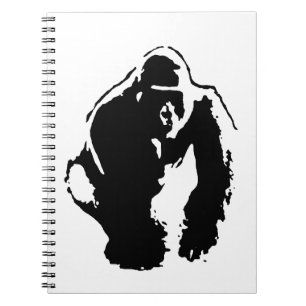 Gorilla Pop Art Notitieboek