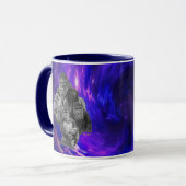 Gorilla Portrait famille Mug (Devant gauche)