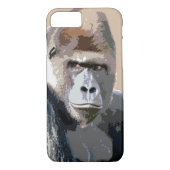 Gorilla Portrait iPhone 7 Coque (Dos)