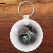 Gorilla Portrait Sleutelhanger (Voorkant)