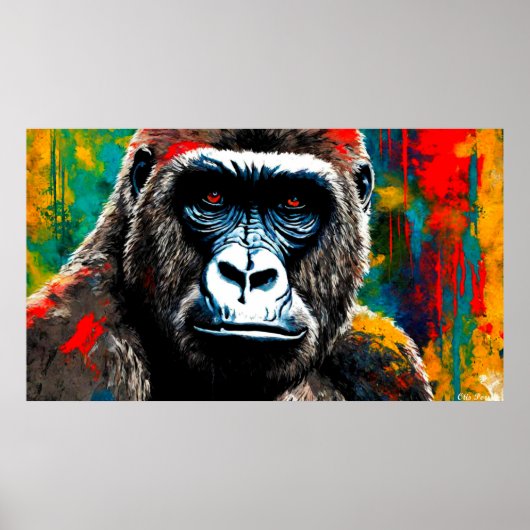 GORILLA POSTER (Voorkant)