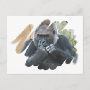 Gorilla Primate Briefkaart