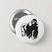 Gorilla Ronde Button 5,7 Cm (Voorkant /achterkant)