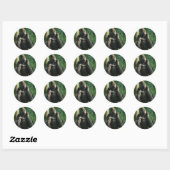 Gorilla Ronde Sticker (Vel)