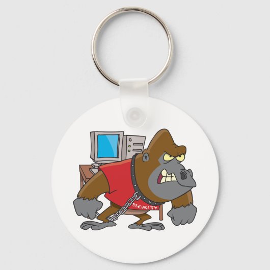 Gorilla Security Sleutelhanger (Achterkant)