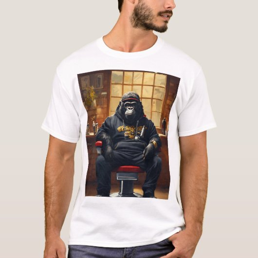 Gorilla-shirt T-shirt (Voorkant)
