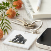 Gorilla Sleutelhanger (Voorkant Rechts)