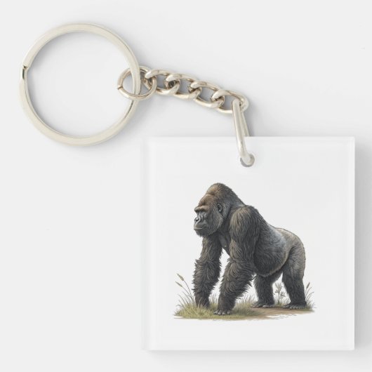Gorilla Sleutelhanger (voorkant)