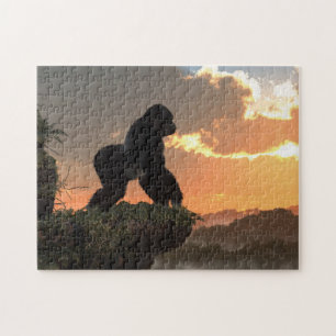 Gorilla Sunset Legpuzzel