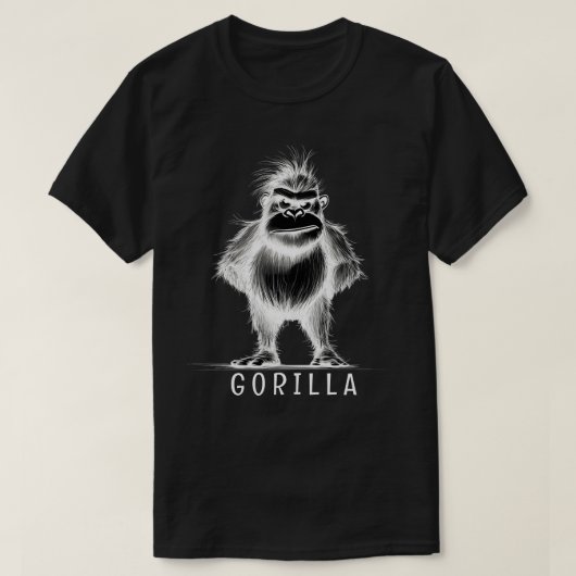 Gorilla T-shirt (Design voorkant)