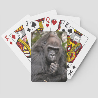 Gorilla Thinker Pokerkaarten