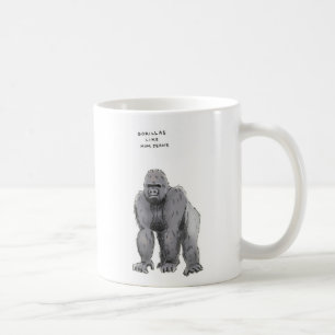 gorilla trivia koffiemok