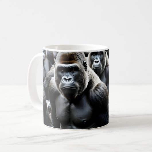 Gorilla Troep Koffiemok (Voorkant links)