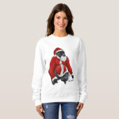 Gorilla vakantie sweatshirt (Voorkant volledig)