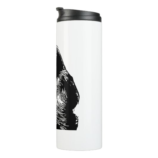 gorilla Vector Thermosbeker (Geroteerd rechts)