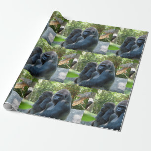 Gorilla Wrapping Paper Cadeaupapier
