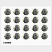 Gorilla zittende Sticker (Vel)