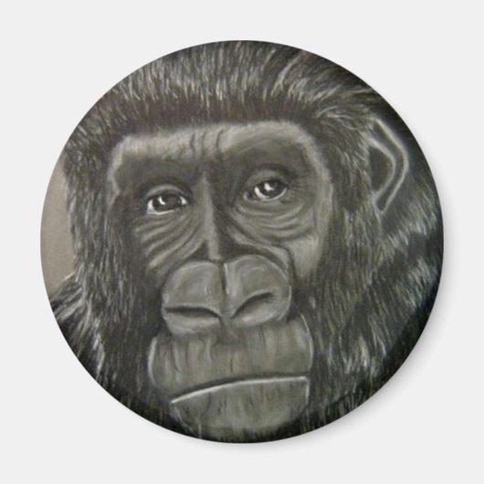 gorillamagneet magneet (Voorkant)